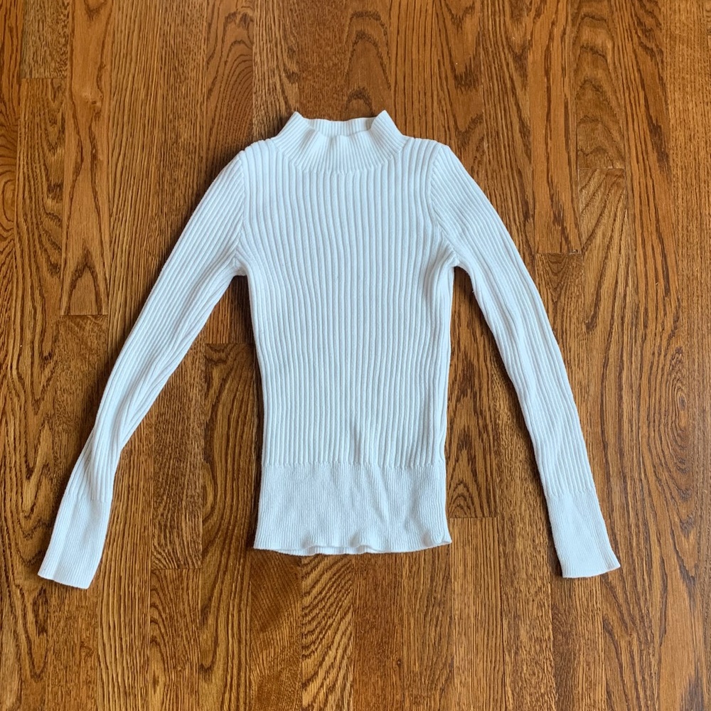 Abercrombie Kids Girls White Turtleneck